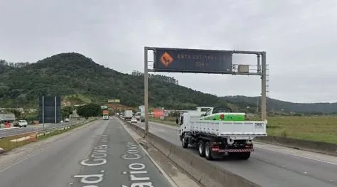 BR-101 ficará interditada entre os kms 106 e 107, sentido Porto Alegre, a partir das 23h59 desta segunda