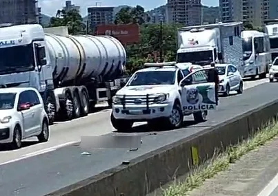 Porto Belo – Passageira de moto morre em acidente no km 152 na BR-101
