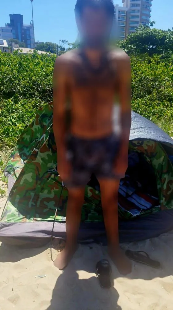 Assaltante foragido de Blumenau é preso na praia Central de Balneário Piçarras 