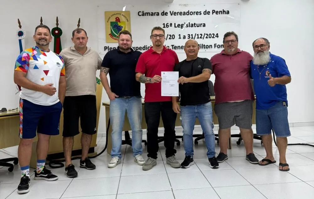 Élinho Quintino (PRD) protocola chapa para presidência da Câmara de Penha