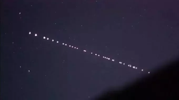 Ovnis “dançam no céu” no interior de Balneário Piçarras