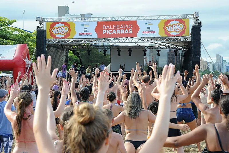 Começaram ontem as atividades da Arena de Verão em Balneário Piçarras