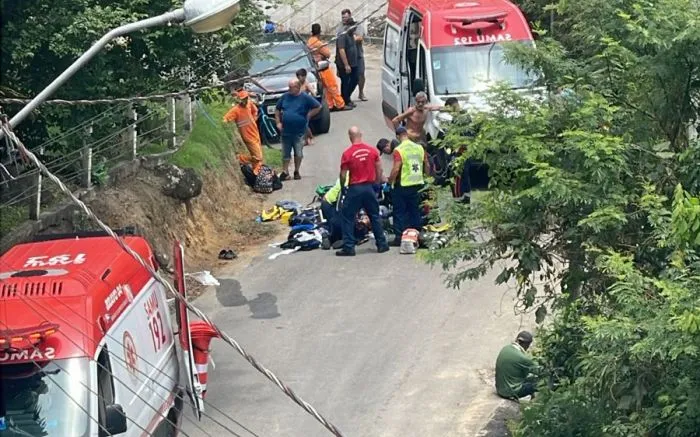 Caminhão sem freio mata motorista da coleta de lixo em Itapema