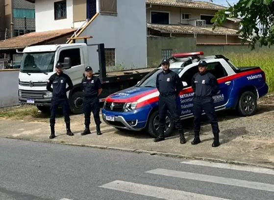 Secretaria de Trânsito de Penha intensifica fiscalização nas ruas da cidade
