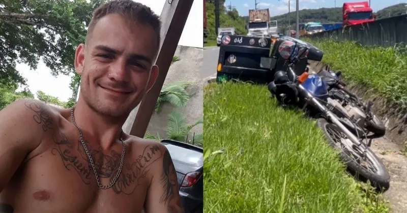 Identificado motoboy que morreu ao bater em caminhão na marginal da BR-101 em Joinville