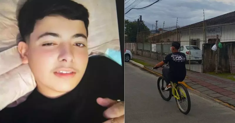 Ciclista de 17 anos morre atropelado por carreta em Araquari e motorista foge sem prestar socorro