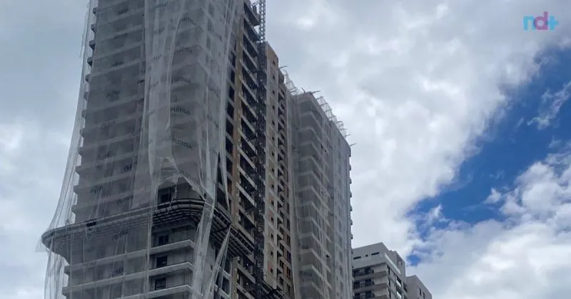 Trabalhador cai em poço de elevador e morre na Praia Brava, em Itajaí