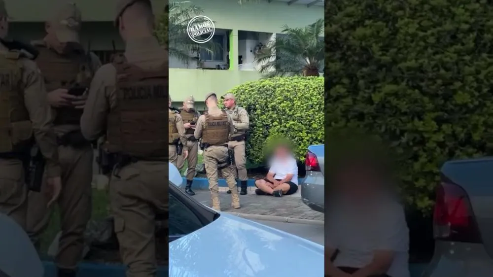 Homem armado com faca invade câmara de vereadores de Itapema
