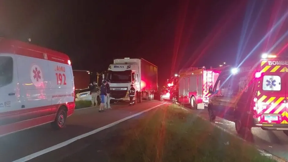 Acidente na BR-470 em Blumenau deixa 5 crianças feridas