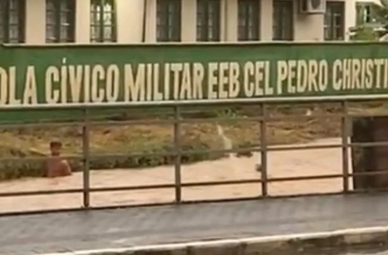 Adolescente pula em rio e é levado por correnteza em Blumenau