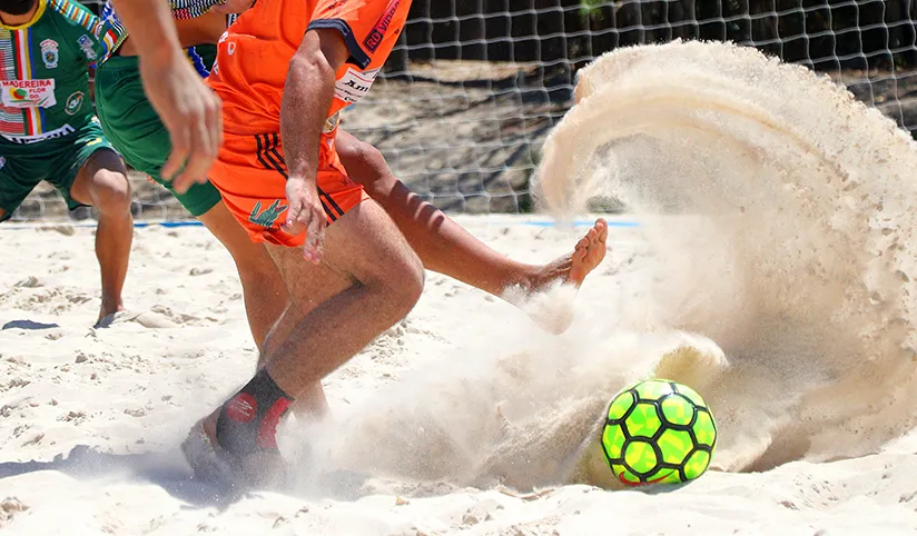As redes balançaram 37 vezes na rodada de ontem do Beach Soccer de Balneário Piçarras