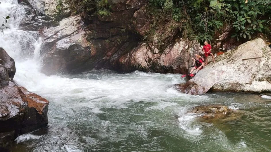 Banho na Garganta do Diabo em Blumenau termina com morte