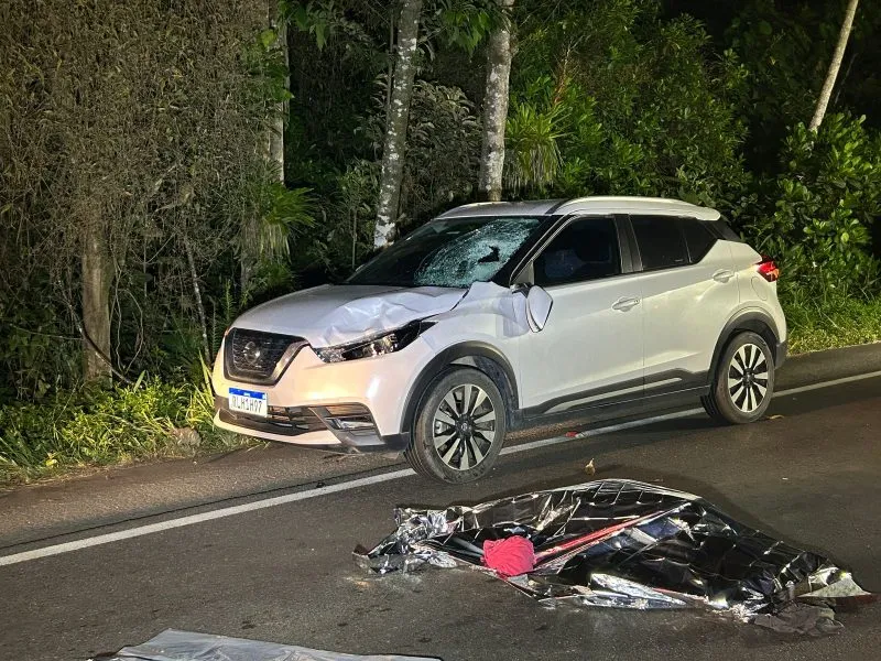 Homem Morre atropelado na SC-417 em Garuva