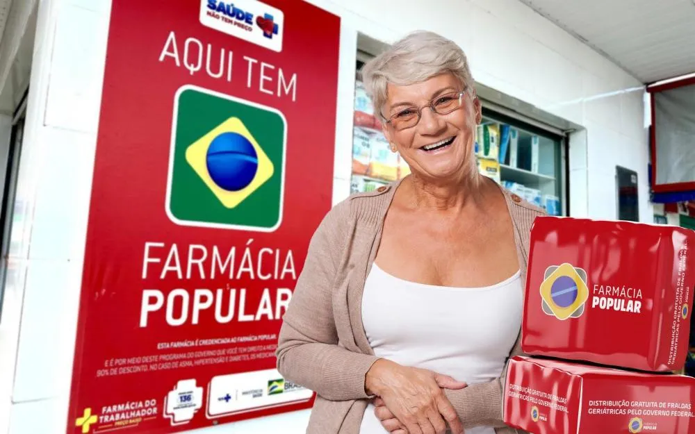 Idosos de Barra Velha receberão fraldas geriátricas gratuitas pelo Programa Farmácia Popular