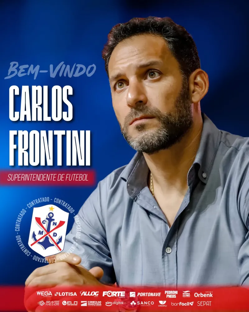 Carlos Frontini é o novo Executivo de Futebol do Marcílio Dias 