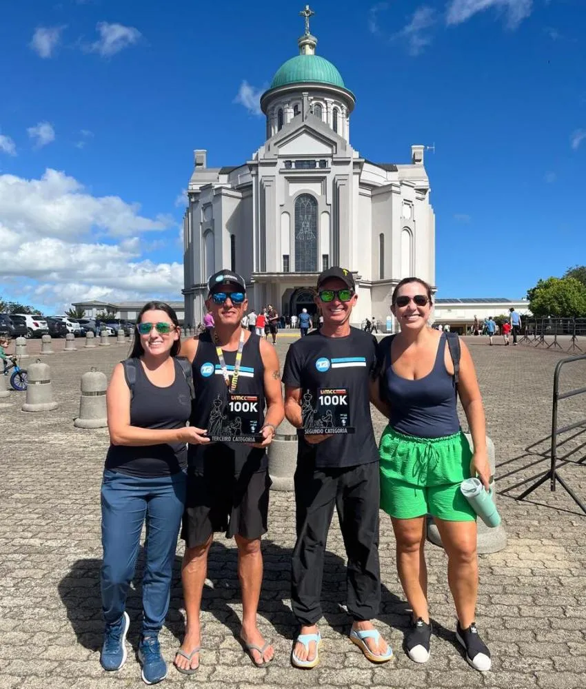 Atletas penhenses fazem história na Ultramaratona Caminho de Caravaggio em Farroupilha/RS