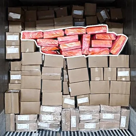 PF deflagra operação de combate ao tráfico transnacional de drogas ocultas em alimentos congelados