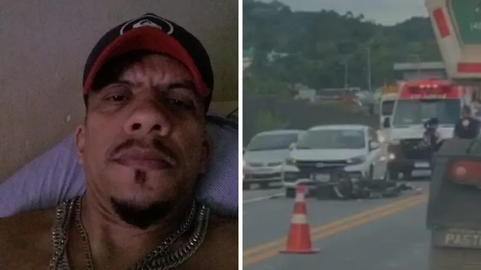Identificado motociclista morto em acidente na BR-470 em Blumenau