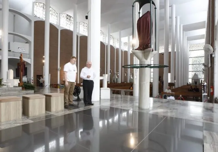Dom Angélico será sepultado dentro da Catedral de Blumenau