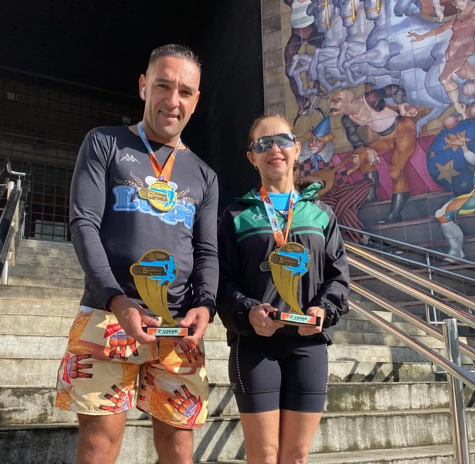 Atletas de Penha fazem bonito na da 5ª Corrida CHO em Joinville.