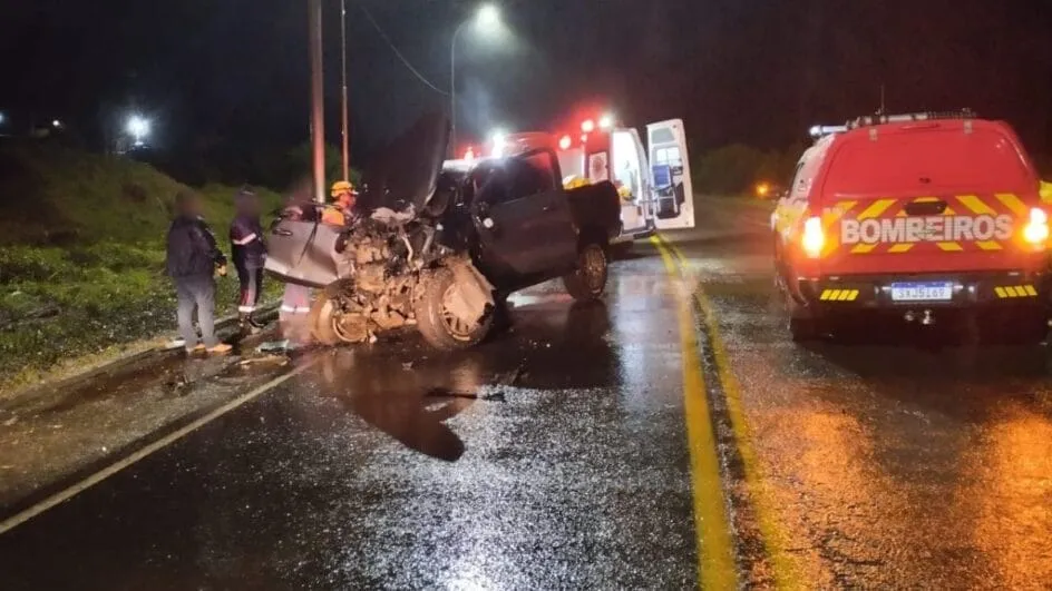 Jovem de 19 anos morre em acidente na BR-470 em Curitibanos
