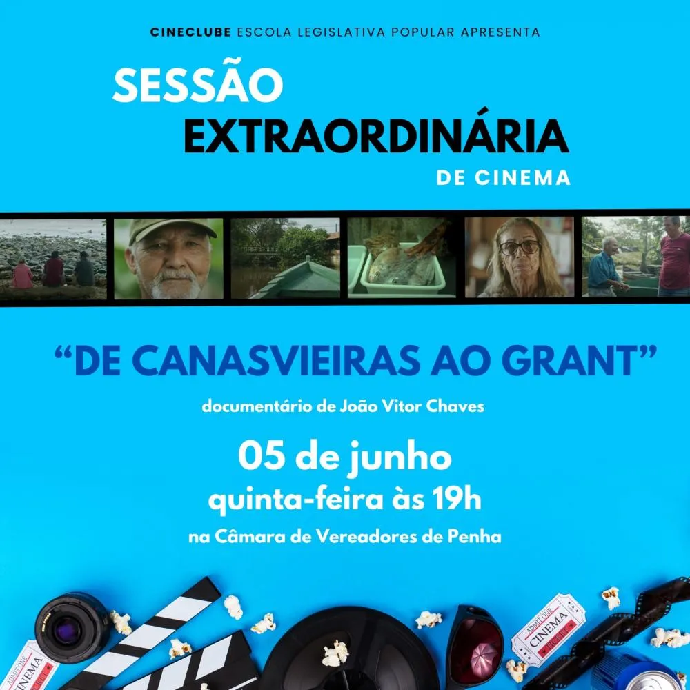 Documentário “De Canasvieiras ao Grant” será exibido na Câmara de Vereadores de Penha
