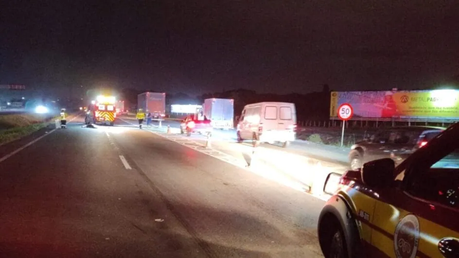 Idosa morre ao tentar atravessar a BR-470 perto de casa em Gaspar