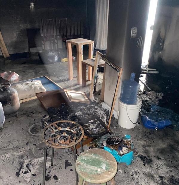 Balneário Piçarras: Incêndio destrói parcialmente cozinha em residência no Centro da Cidade