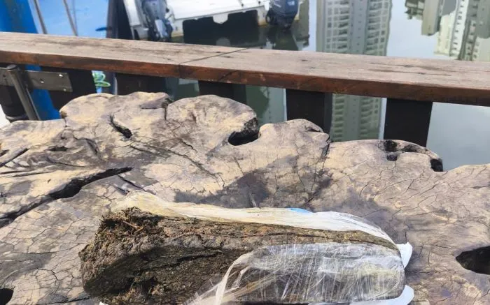 Pescadores encontram maconha boiando no rio Camboriú