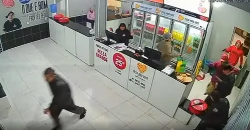 Dupla de assaltantes é presa após assalto a pizzaria no bairro São Cristóvão em Barra Velha