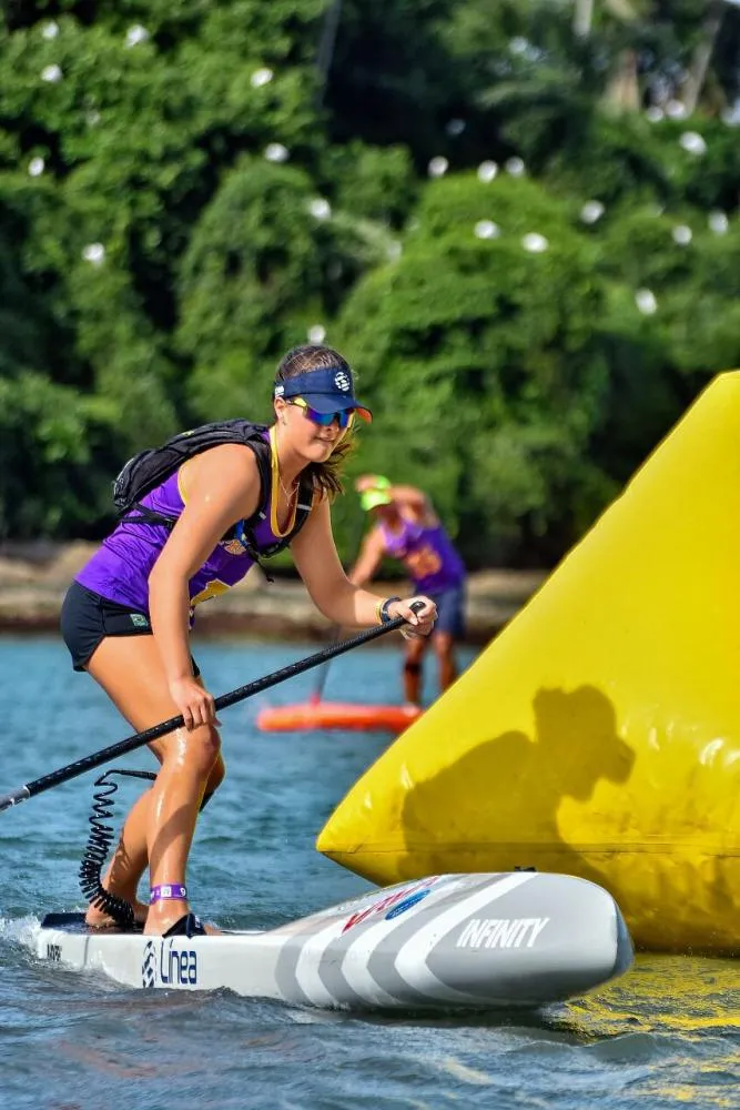 Rebeka Klotz conquista medalha de prata no Aloha Spirit 2025 de Stand Up Paddle no Rio de Janeiro