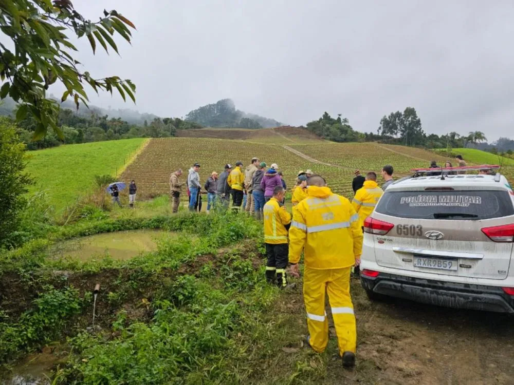 Bebê desaparecida em Ituporanga é encontrada morta em açude após buscas