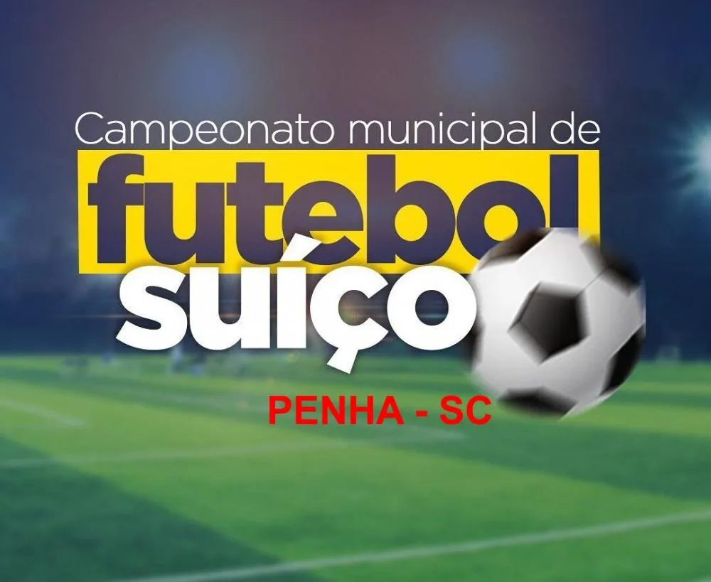 Municipal de Futebol Suíço de Penha inicia no próximo dia 12 