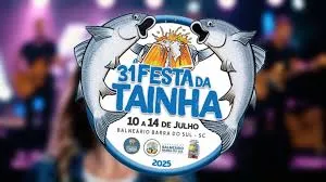 Festa da Tainha tem shows nacionais gratuitos em Balneário Barra do Sul