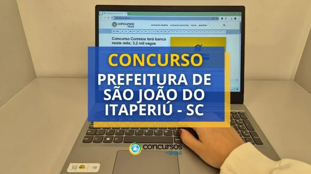 Prefeitura de São João do Itaperiú retifica Concurso Público para cargo de Controlador Interno