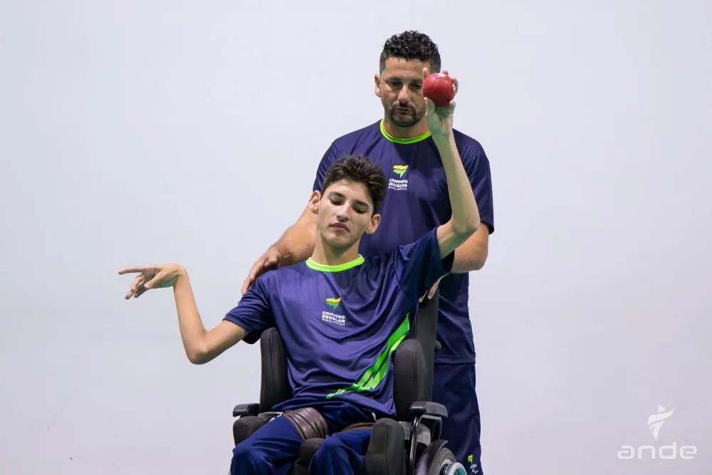 Paratleta de Penha participa 2ª Fase do Camping Escolar 2025 de Bocha Paralímpica em SP