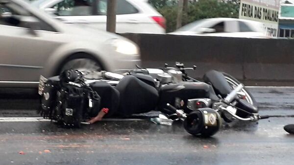 Itajaí: Motociclista morre em acidente no quilômetro 119 da BR-101
