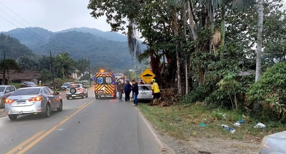 Motociclista morre em acidente na SC-414 em Luiz Alves