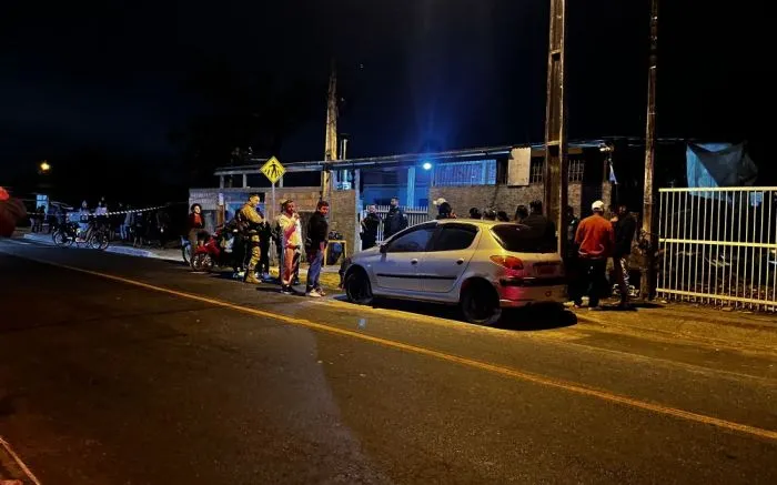 Mataram o Quati com sete tiros no Morretes em Itapema 