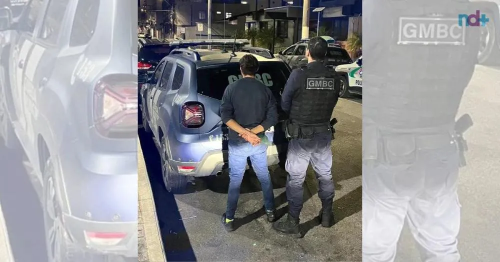 Homem em situação de rua é preso após se masturbar na frente de mulheres em Balneário Camboriú