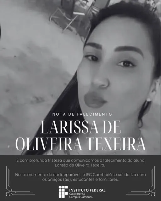 Identificada a vítima fatal do acidente com moto em Camboriú