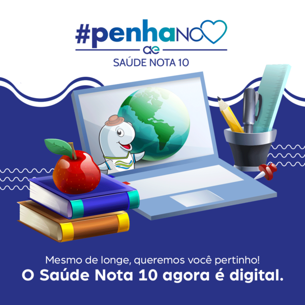 Saúde Nota 10 ganha versão digital nas escolas municipais de Penha