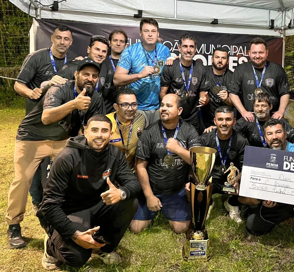 Municipal de Futebol Suíço de Penha define campeões de 2025