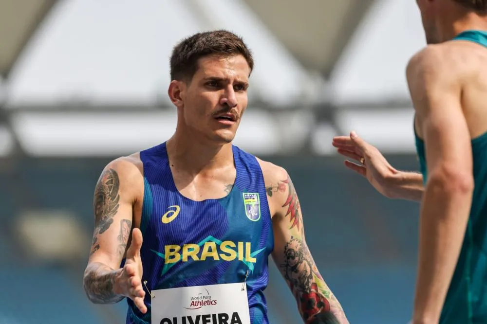 Paratleta de Balneário Piçarras é medalha de bronze no Mundial de Atletismo Paralímpico, na Índia