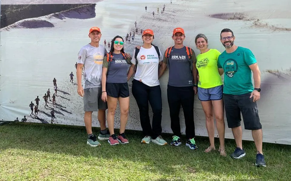 Atletas de Penha participam do 2º Desafio dos Rochas Trail Run em Pomerode 