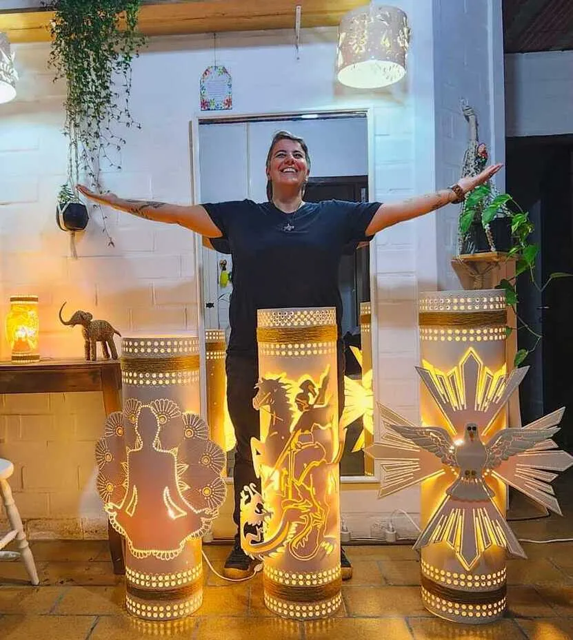 Artesã Nize Claudino expõe seus trabalhos artísticos no dia 22 no Hotel Açoriano