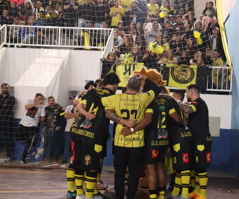 Flexa Negra estreia na noite de hoje na Série Prata do Municipal de Futsal de Penha e encara o União