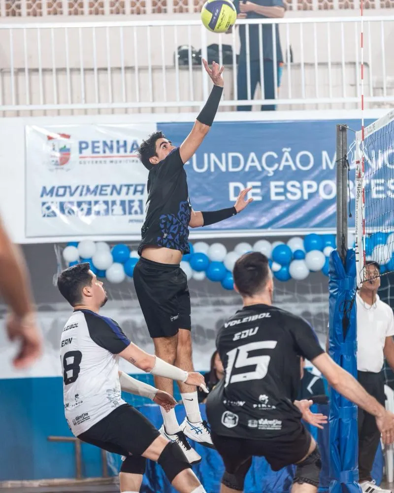 Centro e Nossa Senhora de Fátima vencem Campeonato Interbairros de Voleibol de Penha