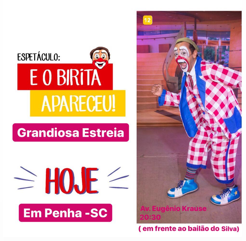 BINGO!!!: “O BIRITA APARECEU” - E VOCÊ PODE GANHAR UM PAR DE INGRESSOS NO SORTEIO DO CARNEIRONEWS PARA A ESTREIA DE HOJE DO TEATRO BIRIBA, EM PENHA