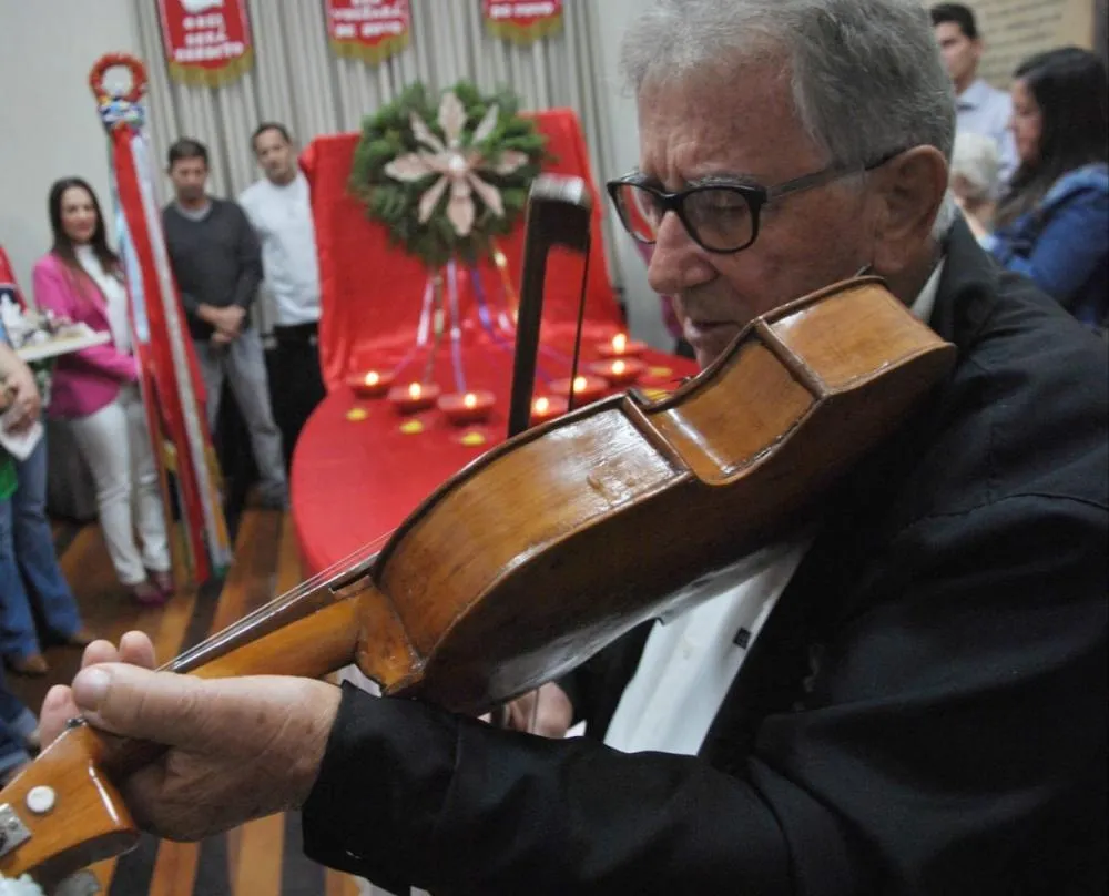 Morre aos 79 anos, Alcides Lídio dos Santos, o Nino Folião, da Festa Divino Espírito Santo de Penha